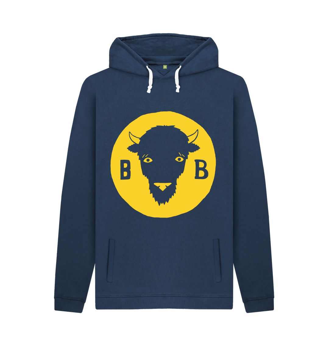 Navy Bison Bradhead Hoodie