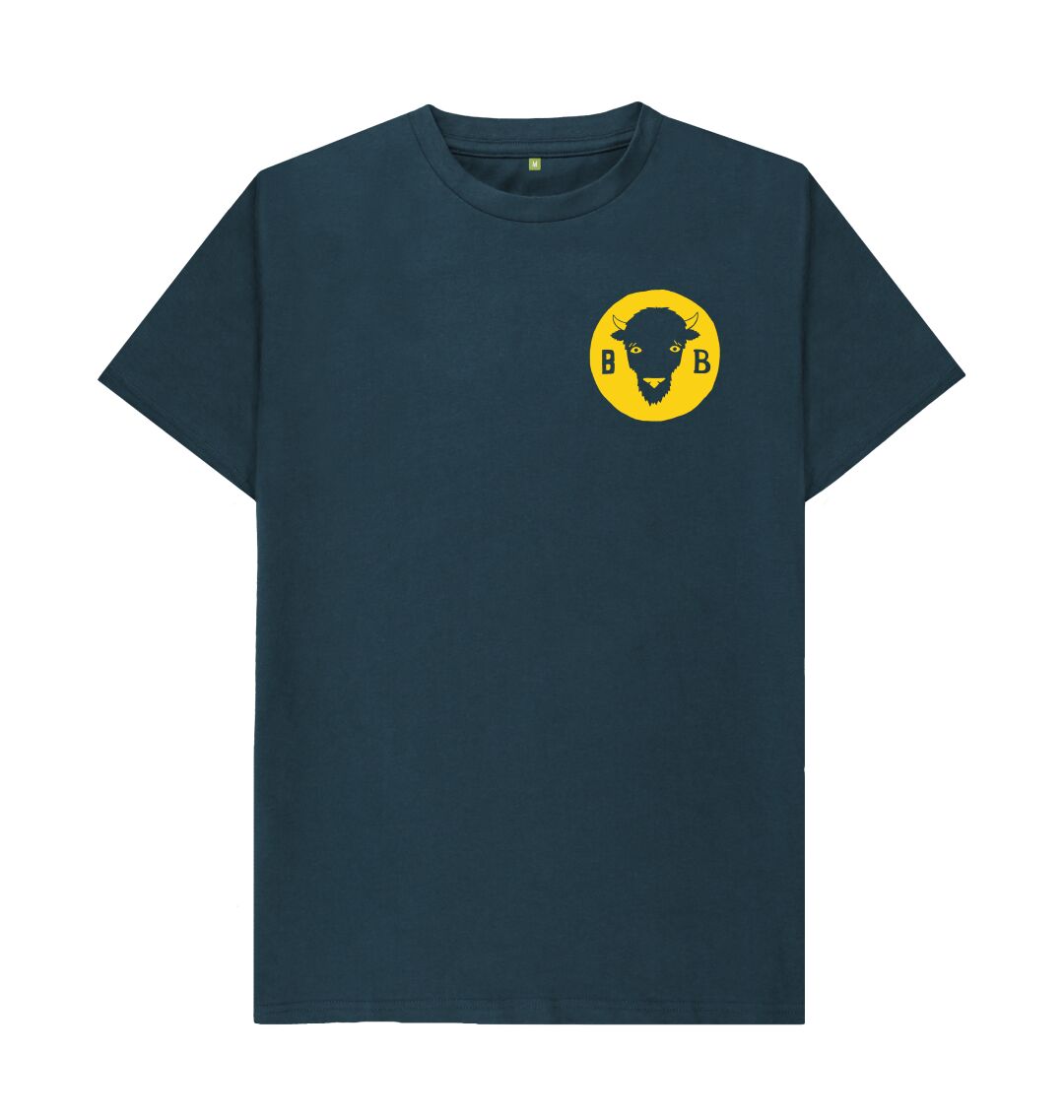 Denim Blue Bison Bradhead Unisex Tee