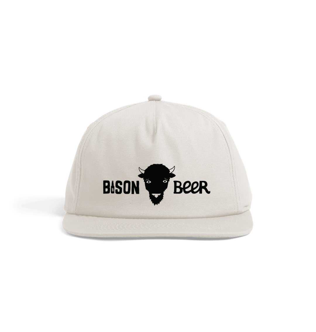 Sand Bison Beer | Mono Logo 5 Panel Cap